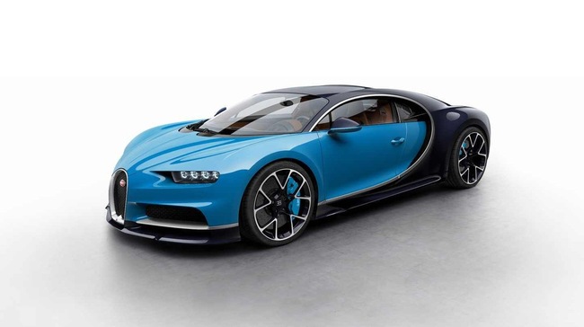 Xem bảng màu tiêu chuẩn của siêu phẩm Bugatti Chiron