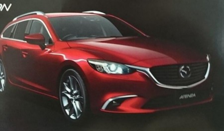 Trong các bức hình này là xe gắn mác
Mazda Atenza - tên gọi của Mazda6 tại thị trường Nhật Bản.