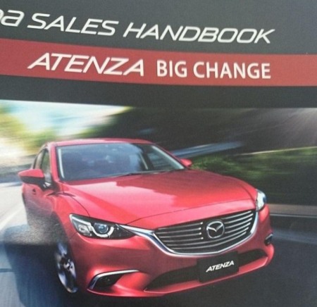 Trong các bức hình này là xe gắn mác
Mazda Atenza - tên gọi của Mazda6 tại thị trường Nhật Bản.