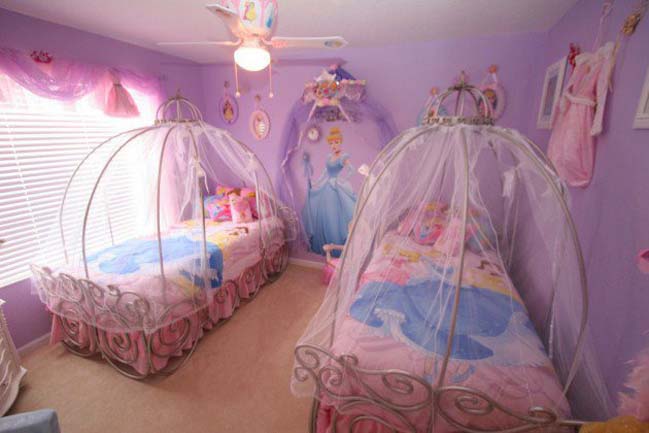 Những mẫu phòng ngủ đẹp với chủ đề Disney