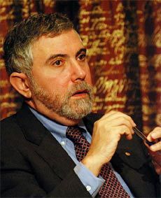 Giáo sư Paul Krugman vừa tới Việt Nam trình bày về cuộc khủng hoảng toàn cầu và những kinh nghiệm dành cho Việt Nam. Ảnh: Wikipedia